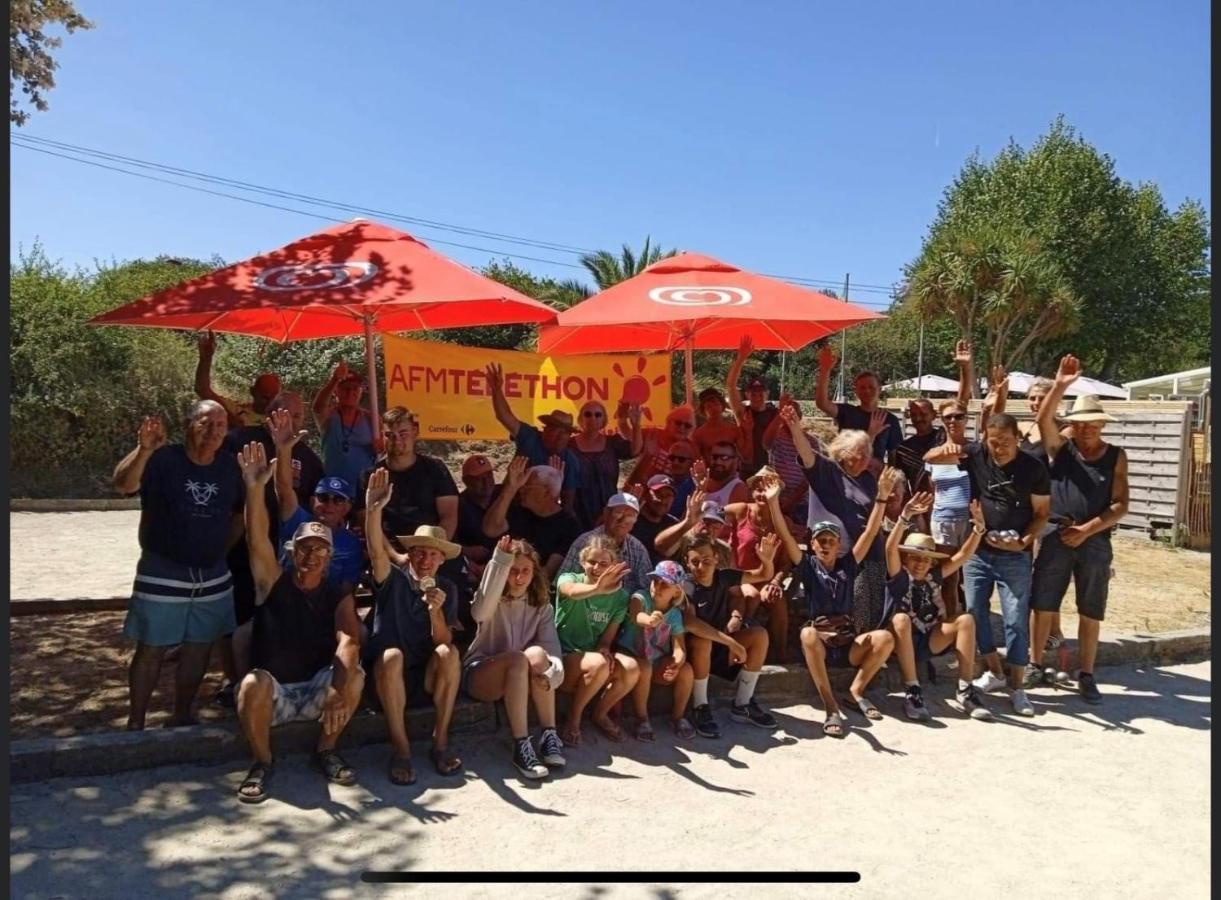 Camping Les Carolins Saint-Lo-d'Ourville Eksteriør bilde