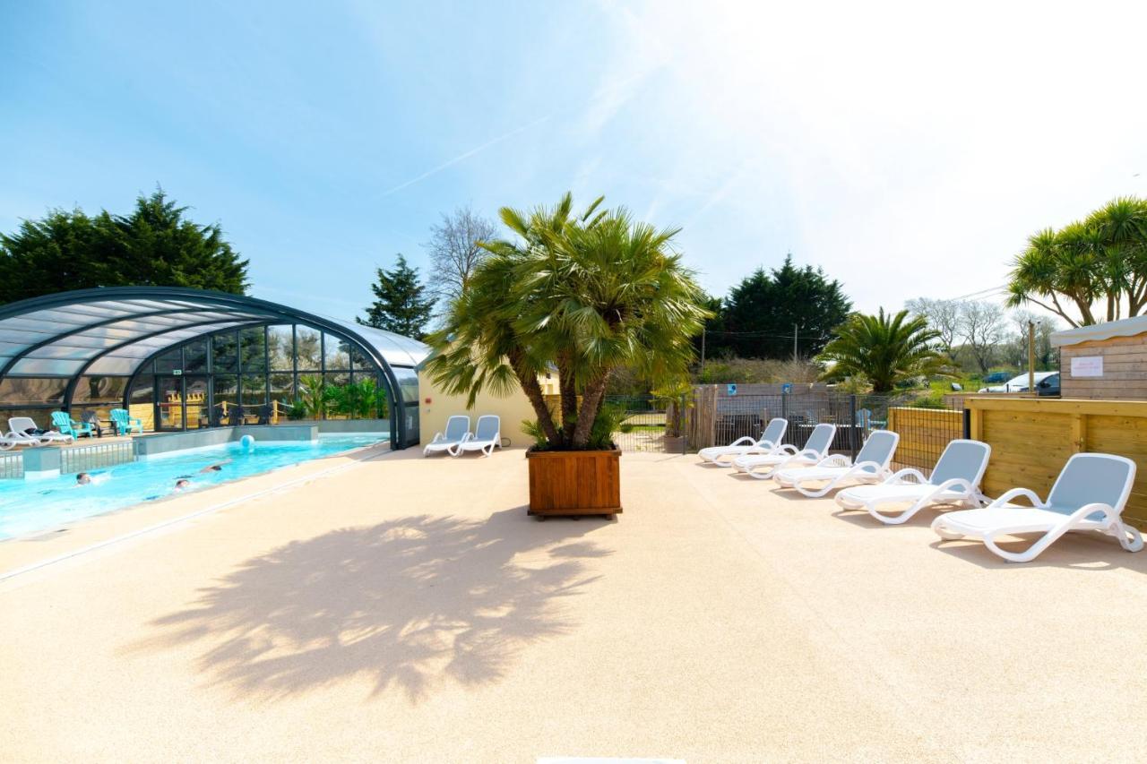 Camping Les Carolins Saint-Lo-d'Ourville Eksteriør bilde