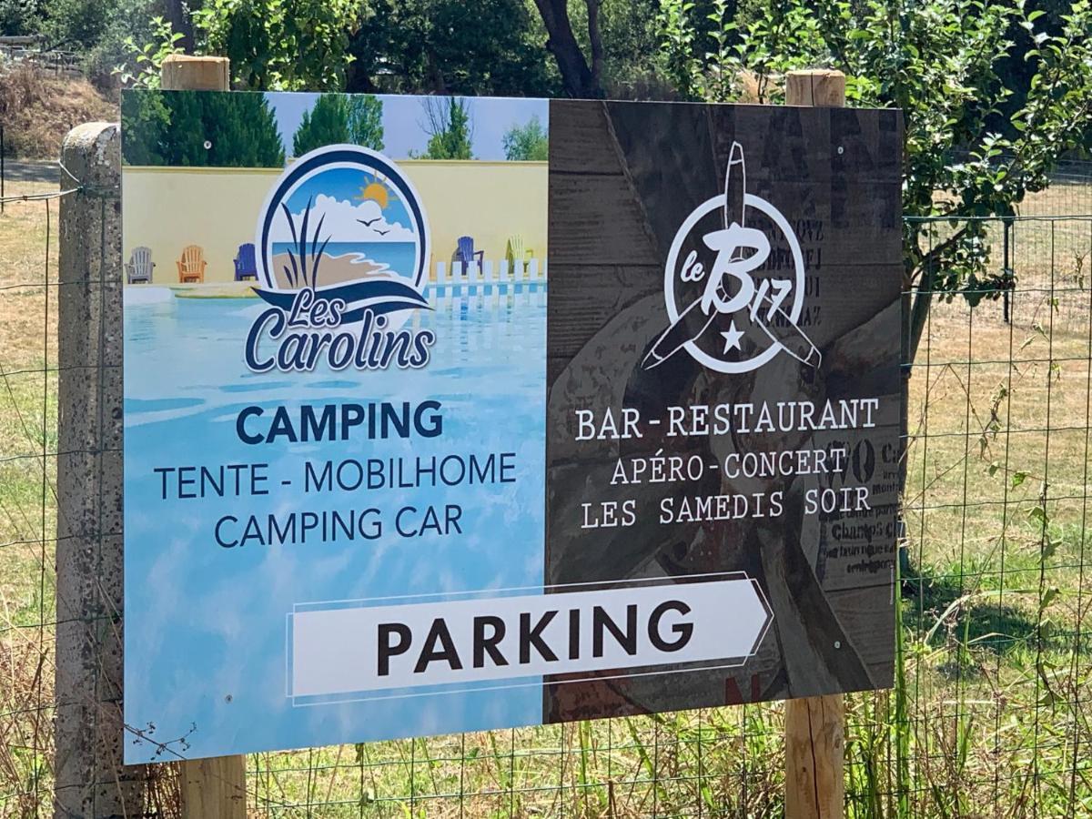 Camping Les Carolins Saint-Lo-d'Ourville Eksteriør bilde